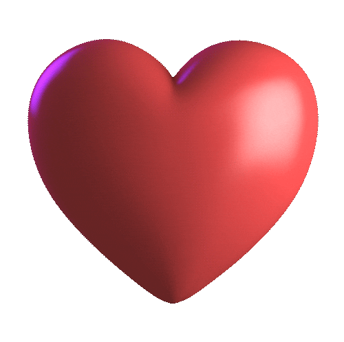 Amor Animado: Coleção de Gifs de Coração